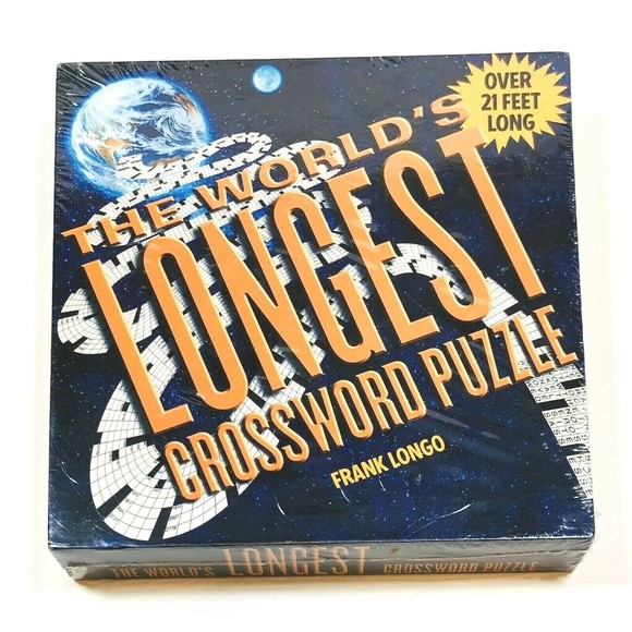 Sudoku for Dummies THE GAME and The World's Longest Crossword Puzzle New Sealed - Picture 7 of 12